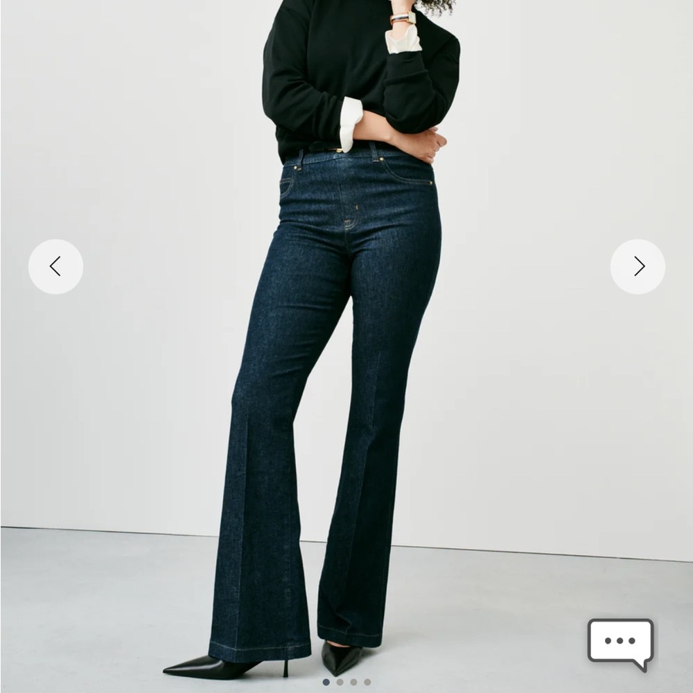 SPANX Blue Flare Women's Jeans